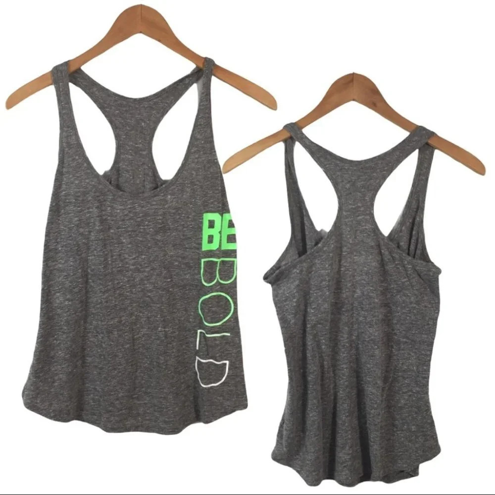 WS570 Old Navy Be Bold Racerback Gym Tank Top M